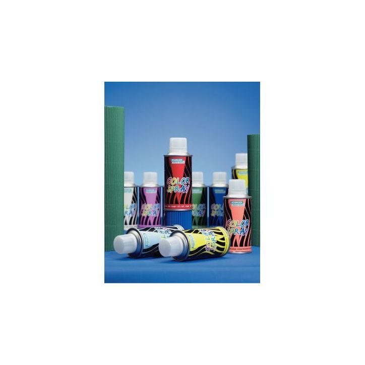Carton de 10 aérosols de peinture 150 ml avec solvant 115003/1