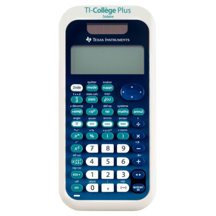 TEXAS INSTRUMENTS Calculatrice scientifique TI-College Plus COLLEGEP/TBL/1E2