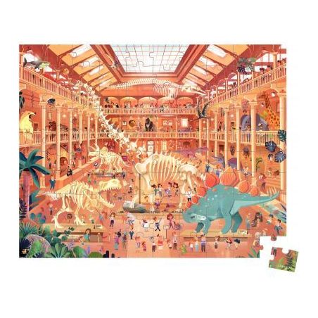 Achetez Puzzle 100 pièces, musée d'histoire naturelle J02606 JANOD pas cher sur Ma Rentrée Scolai..
