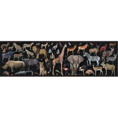 Achetez Puzzle panoramique 200 pièces, les animaux menacés 19697 APLI KIDS APLI pas cher sur Ma Re..