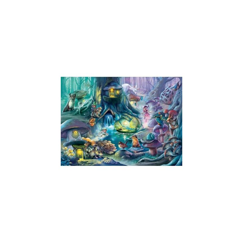 Achetez Puzzle XXL 150 pièces, la forêt enchantée 12004051 RAVENSBURGER pas cher sur Ma Rentrée ..