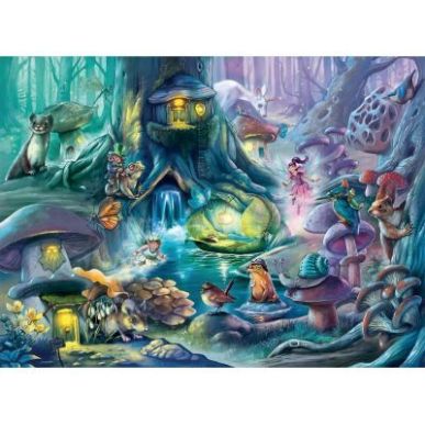 Achetez Puzzle XXL 150 pièces, la forêt enchantée 12004051 RAVENSBURGER pas cher sur Ma Rentrée ..