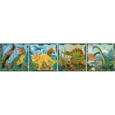Achetez Boite de 4 puzzles UP progressifs, les dinosaures 12004003 RAVENSBURGER pas cher sur Ma Rent..