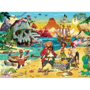 Achetez Puzzle XXL 100 pièces, le trésor des pirates 12004133 RAVENSBURGER pas cher sur Ma Rentré..
