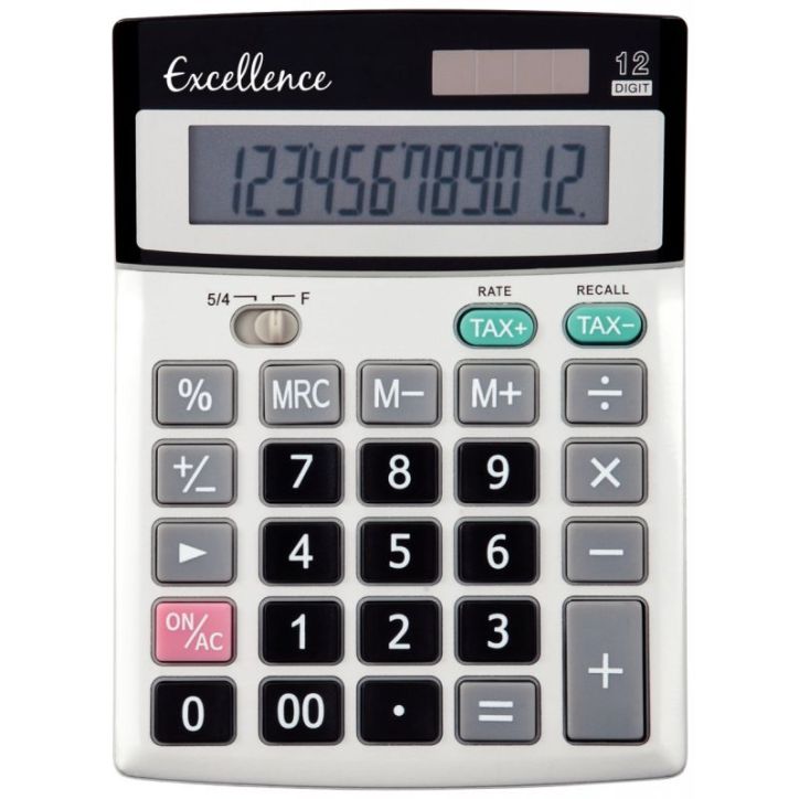 Calculatrice de Bureau 12 chiffres Excellence 101214