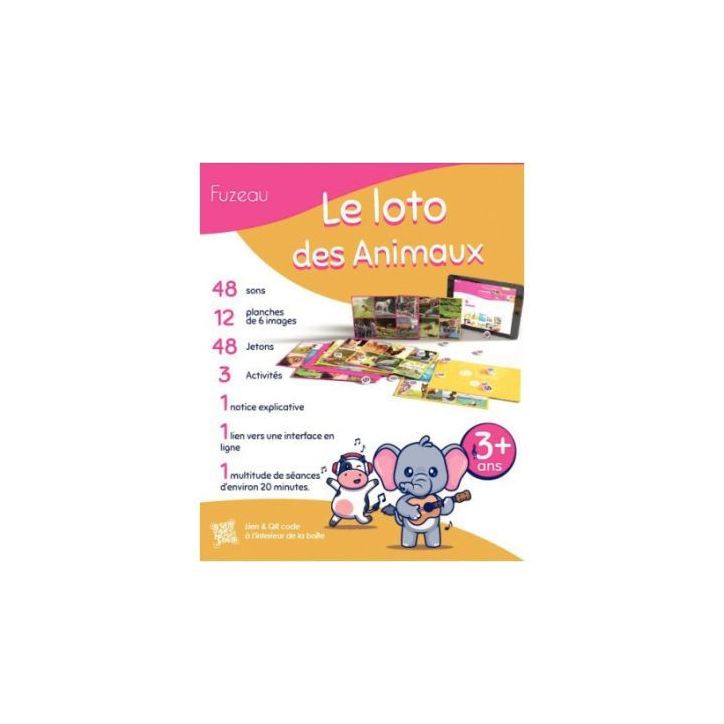 Loto sonore des animaux 78374 FUZEAU