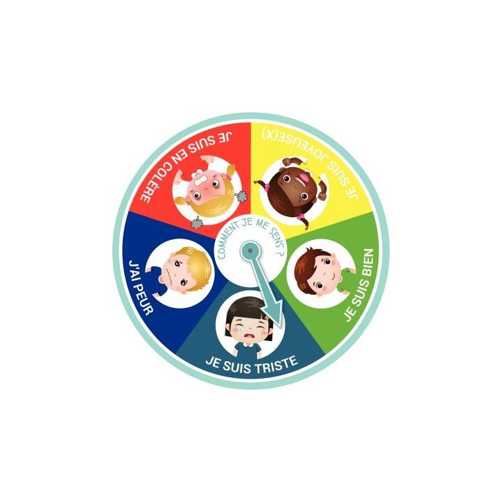 La roue des émotions diamètre 25.5cm EA40140