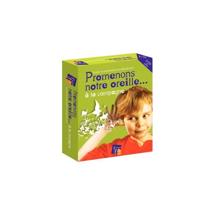 Coffret de 2 CD Promenons notre oreille à la campagne 7575 FUZEAU