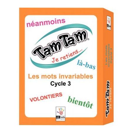 Achetez Tam tam les mots invariables cycle 3 TTINVC3 pas cher sur Ma Rentrée Scolaire