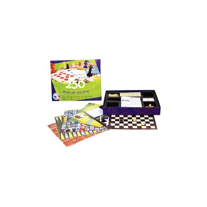 Boîte de 250 jeux de société 1519