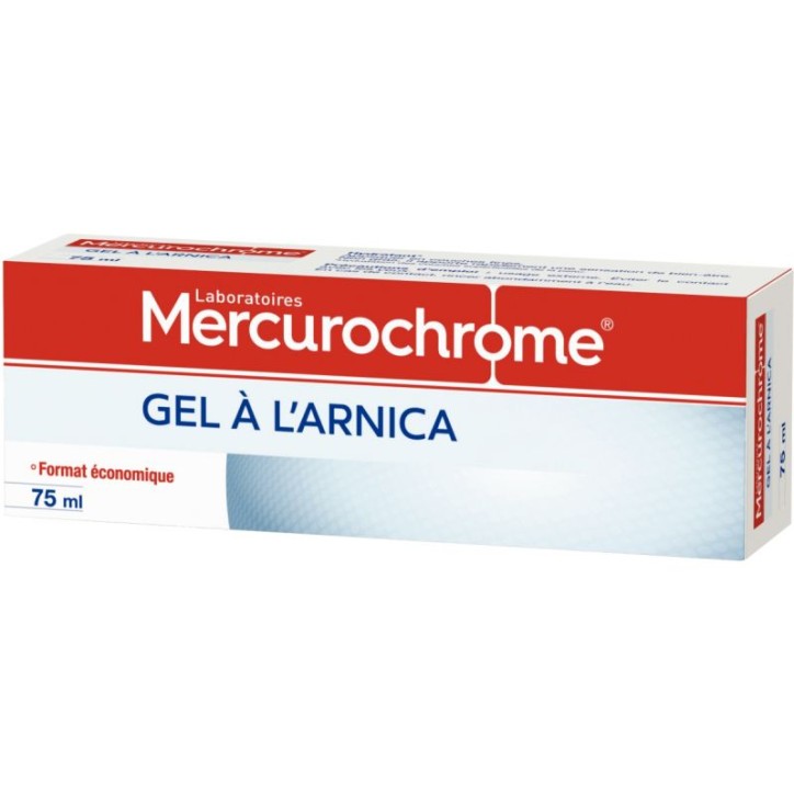 Tube à  l'arnica 75ml 50518 MERCUROCHROME
