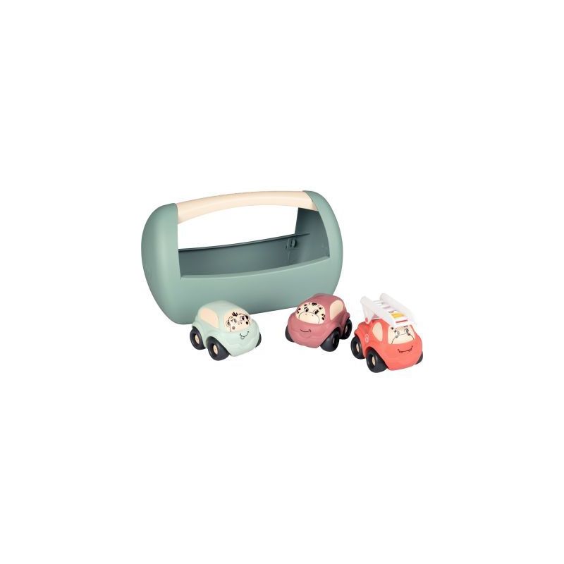 Achetez Boite de transport + 3 véhicules Little Smoby 140204 SMOBY pas cher sur Ma Rentrée Scolair..