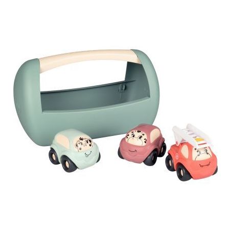 Achetez Boite de transport + 3 véhicules Little Smoby 140204 SMOBY pas cher sur Ma Rentrée Scolair..