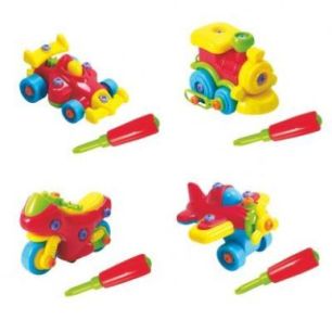 Achetez Lot de 4 véhicules à construire 40221 pas cher sur Ma Rentrée Scolaire