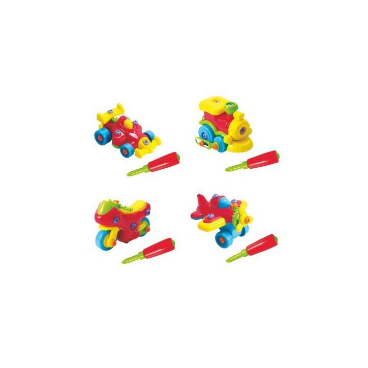 Lot de 4 véhicules à construire 40221