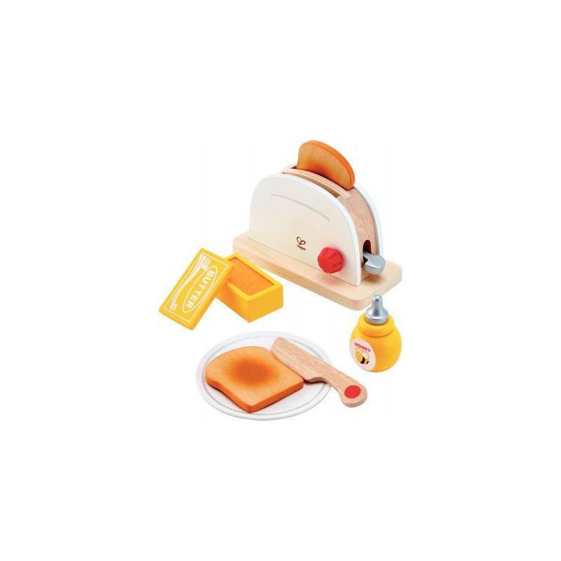 Achetez Toaster en bois blanc et accessoires E3148 HAPE pas cher sur Ma Rentrée Scolaire