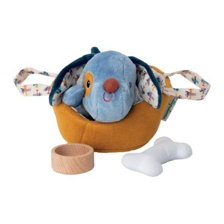 Achetez Jules le chiot et son panier LILLIPUTIENS 83547 LILLIPUTIENS pas cher sur Ma Rentrée Scolai..