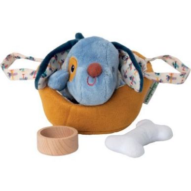 Achetez Jules le chiot et son panier LILLIPUTIENS 83547 LILLIPUTIENS pas cher sur Ma Rentrée Scolai..