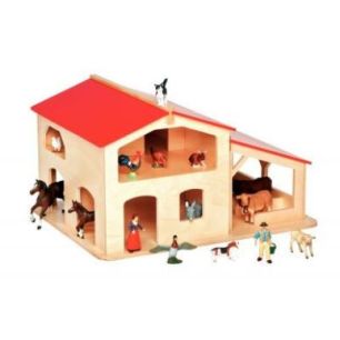 Achetez Grande ferme en bois JF001 pas cher sur Ma Rentrée Scolaire