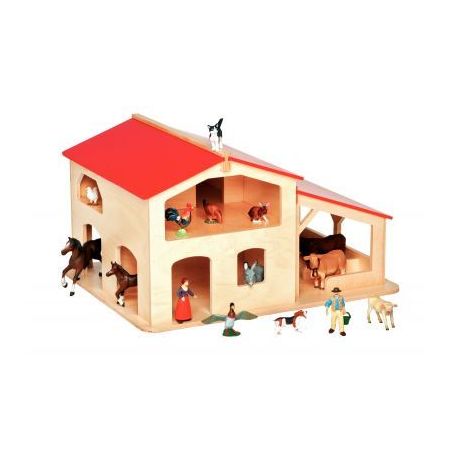 Achetez Grande ferme en bois JF001 pas cher sur Ma Rentrée Scolaire