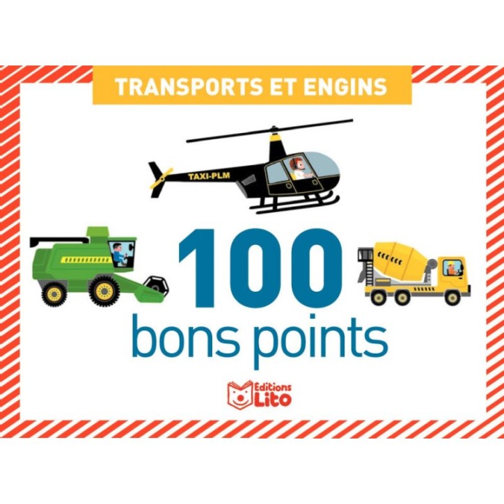 Boite de 100 images Transports et engins 01932 EDITIONS LITO