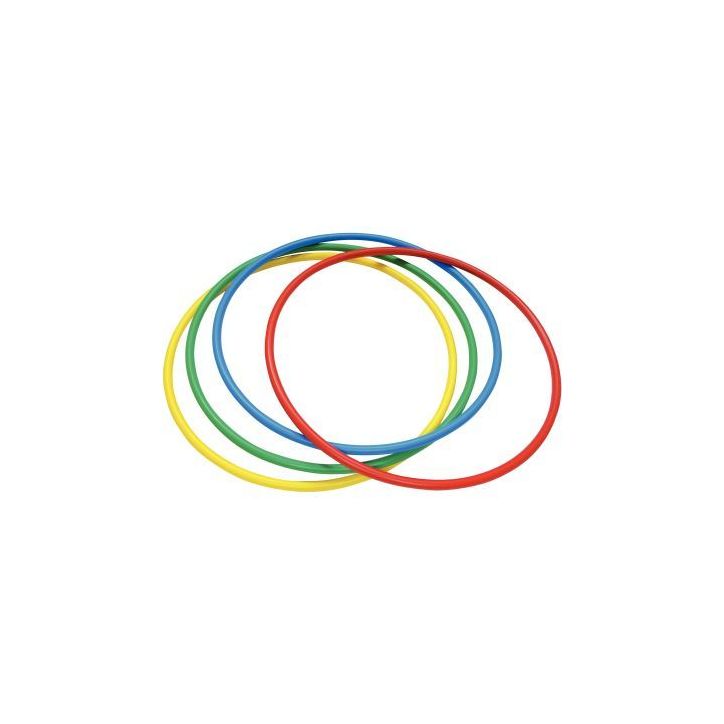 Lot de 4 cerceaux de GRS ( Gymnastique Rythmique et Sportive ) 063028M