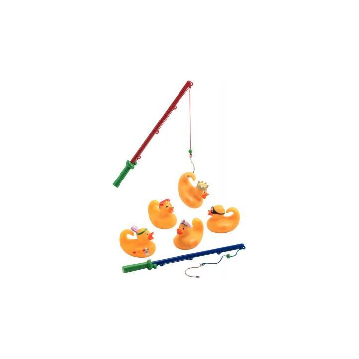 Boîte de 5 canards + 2 cannes DJ02114 DJECO