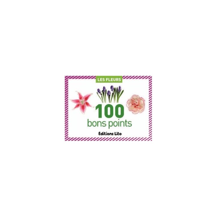 Boite de 100 images Les fleurs 01928 EDITIONS LITO