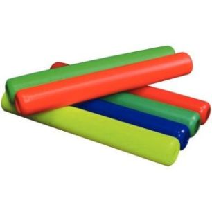 Achetez Lot 6 bâtons Relaix PVC 30Cm couleurs assorties 025004 pas cher sur Ma Rentrée Scolaire