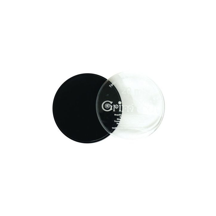 Galet de 20 ml de maquillage aquarellable GRIM'TOUT noir GT41193