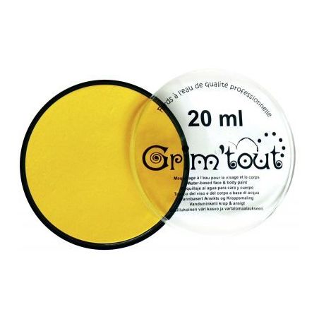 Achetez Galet de 20 ml de maquillage aquarellable GRIM'TOUT jaune soleil GT41198 pas cher sur Ma Ren..