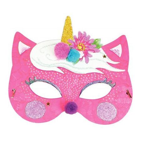 Achetez Lot de 8 masques carton licorne et super héros MAJ6074 pas cher sur Ma Rentrée Scolaire