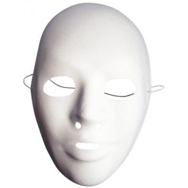 Achetez Lot de 12 masques vénitiens blancs 2048/84425 pas cher sur Ma Rentrée Scolaire