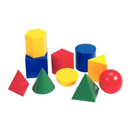 Achetez Boite de 10 figures géométriques LER0922 pas cher sur Ma Rentrée Scolaire