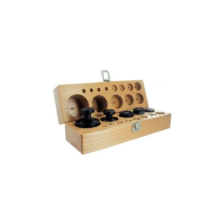 Série de 13 masses marquées en métal 2kg 1058