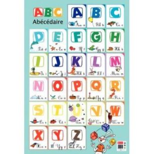 Achetez Poster Pédagogique en PVC 76x52cm - Thème L'Alphabet PAPPOSTABECE pas cher sur Ma Rentrée..