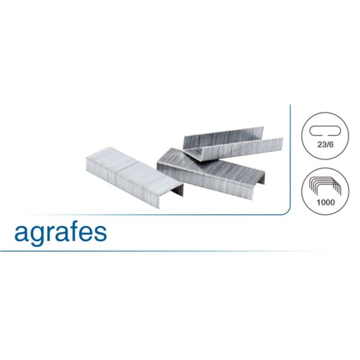 Boîte de 1 000 agrafes 23/6 8017775 PAVO