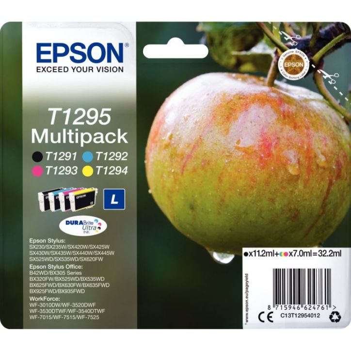 EPSON Cartouche Jet d'encre multipack C13T12954010
