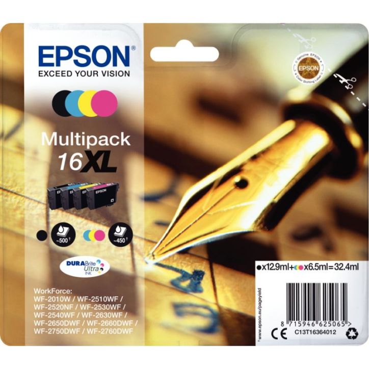 EPSON Multipack 4 couleurs C13T16364010