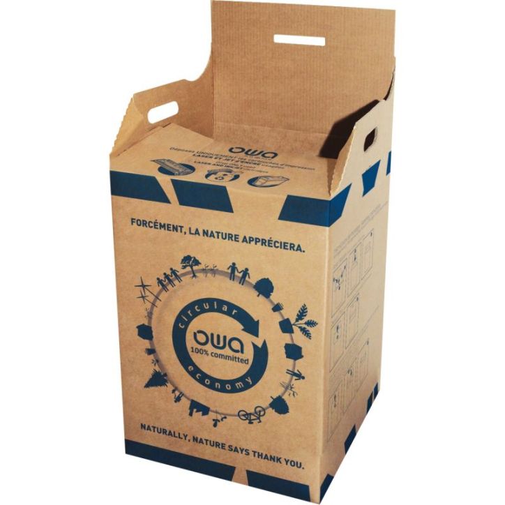 Carton de collecte Owa & Armor des cartouches usagées jet d'encre & laser OW000 ARMOR
