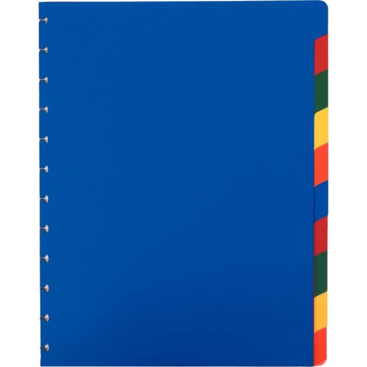 Jeu de 10 intercalaires ADOC COLOR en polypropylène 1899-100