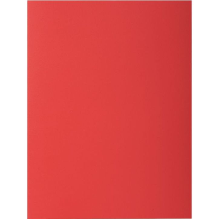 Paquet de 10 chemises 210 g ROCK"S 220 format 24x32 cm rouge 217112E ROCK'S EXACOMPTA