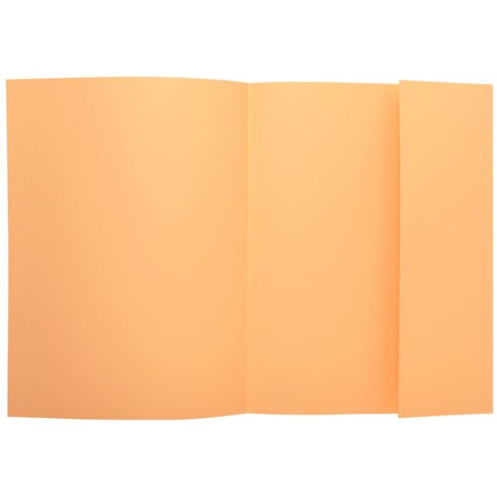 Paquet de 100 chemises 1 rabat 160 g 24x32 cm bulle 348025E SUPER EXACOMPTA