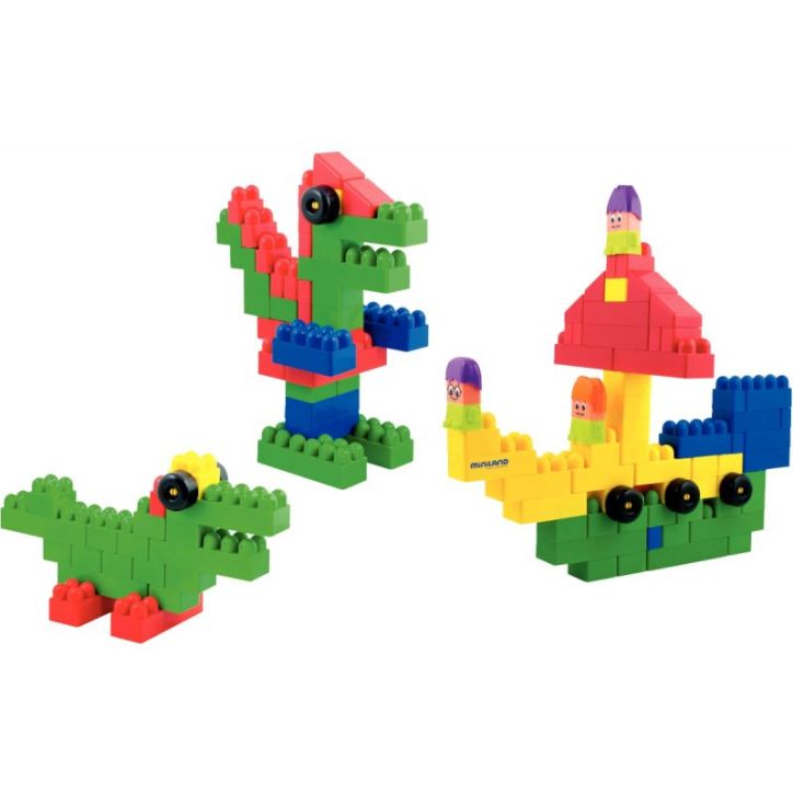 Coffret de 96 maxi briques de construction 32338 MINILAND
