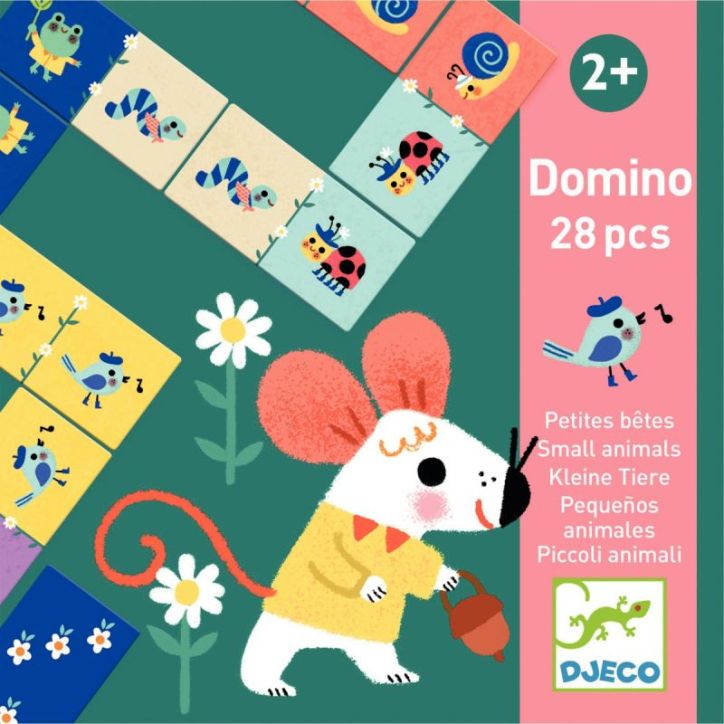 Domino petites bêtes DJ08255 DJECO
