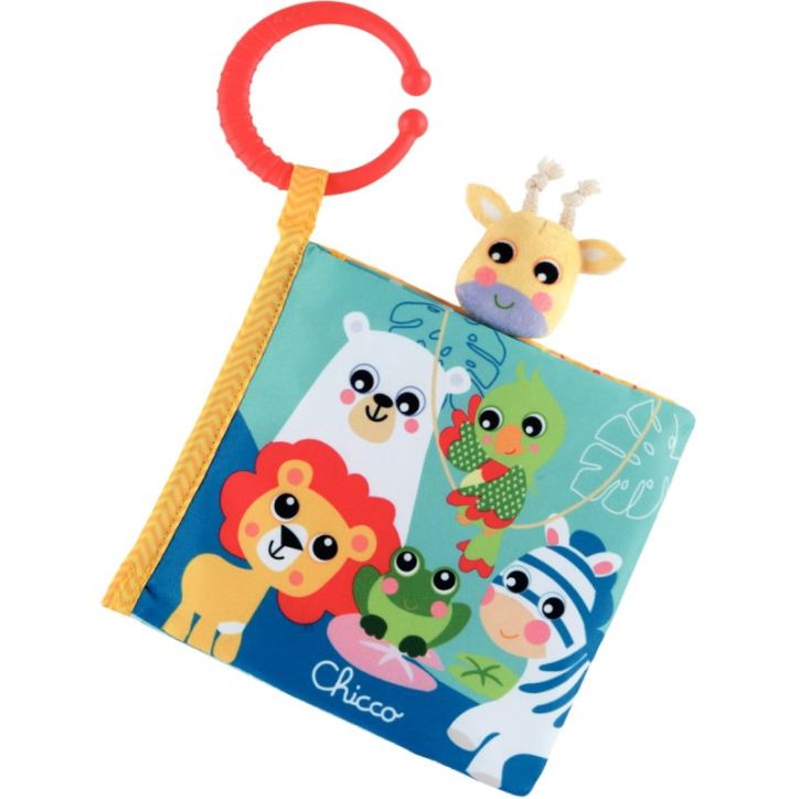 Livre déveil en tissu les animaux sauvages 00011166000000 CHICCO