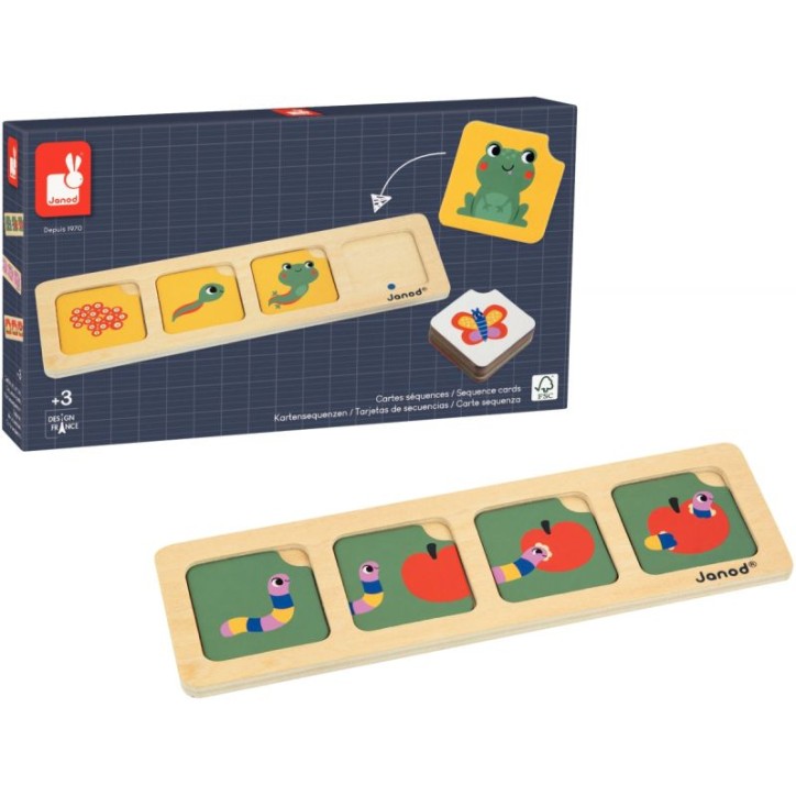 Cartes séquences le jardin J05083 JANOD