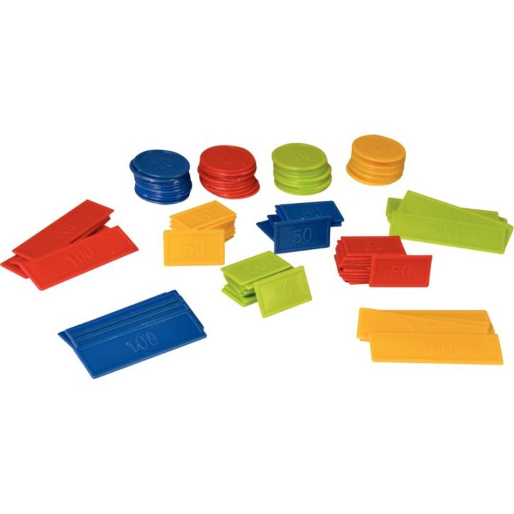Boite de 100 jetons marqués A1300442