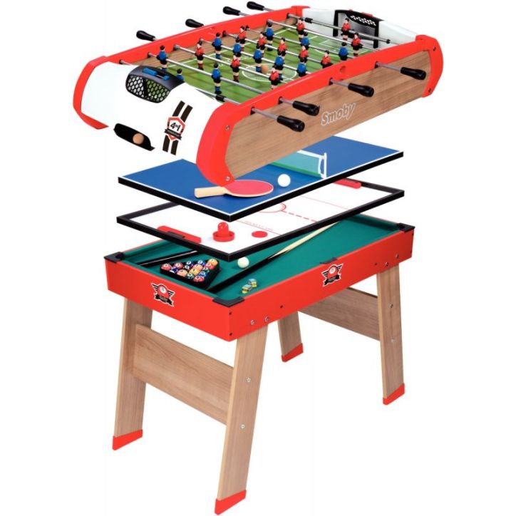 Babyfoot 4 en 1 640002 SMOBY