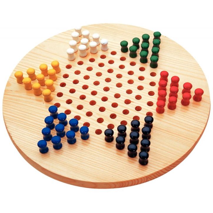 Dame chinoise en bois diamètre 29 cm 631